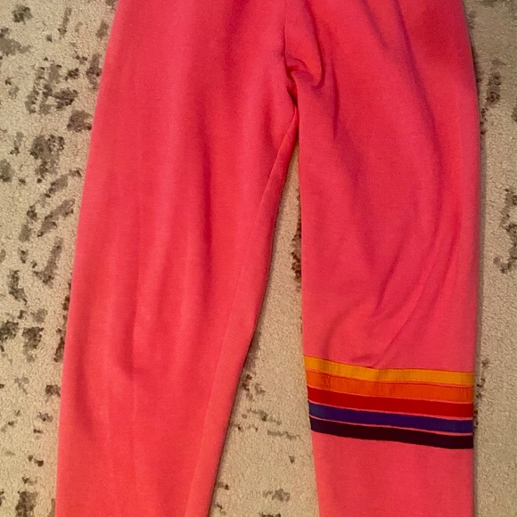 Aviator nation Pink Sweatpants - Picture 2 of 4